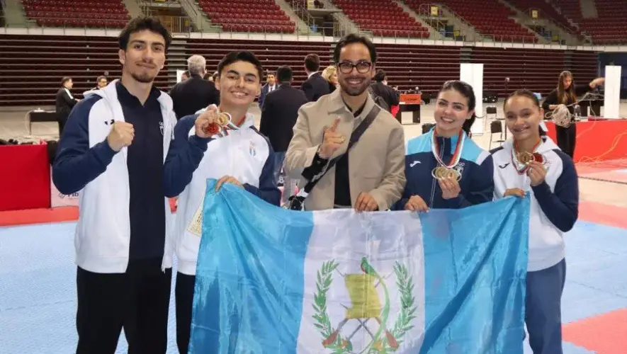 Taekwondo guatemalteco en el Bulgaria Open 2026