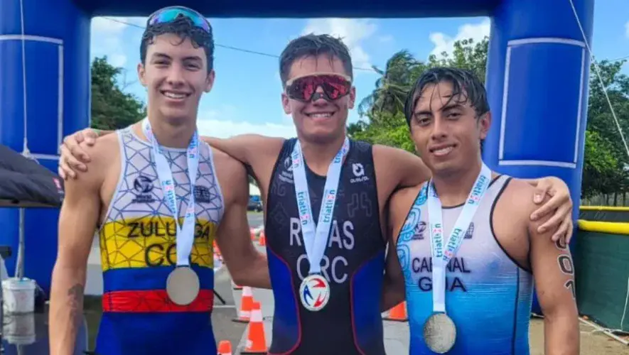 Triatlón de Guatemala brilló en Puerto Rico 2026