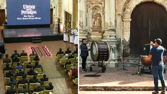 Unidos en el Pentagrama producción homenaje a marchas fúnebres de Guatemala