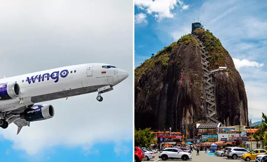 Vuelo directo de Guatemala a Medellín con Wingo