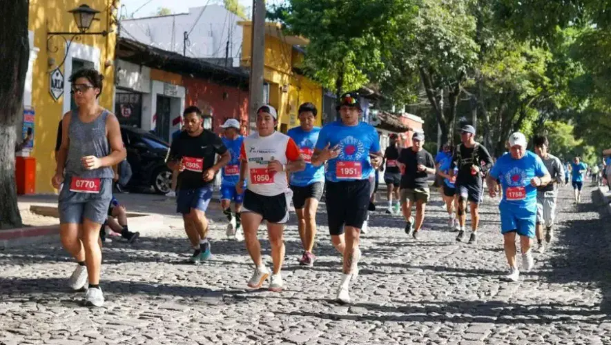 Carrera 21K Las Rosas 2026 en Antigua Guatemala