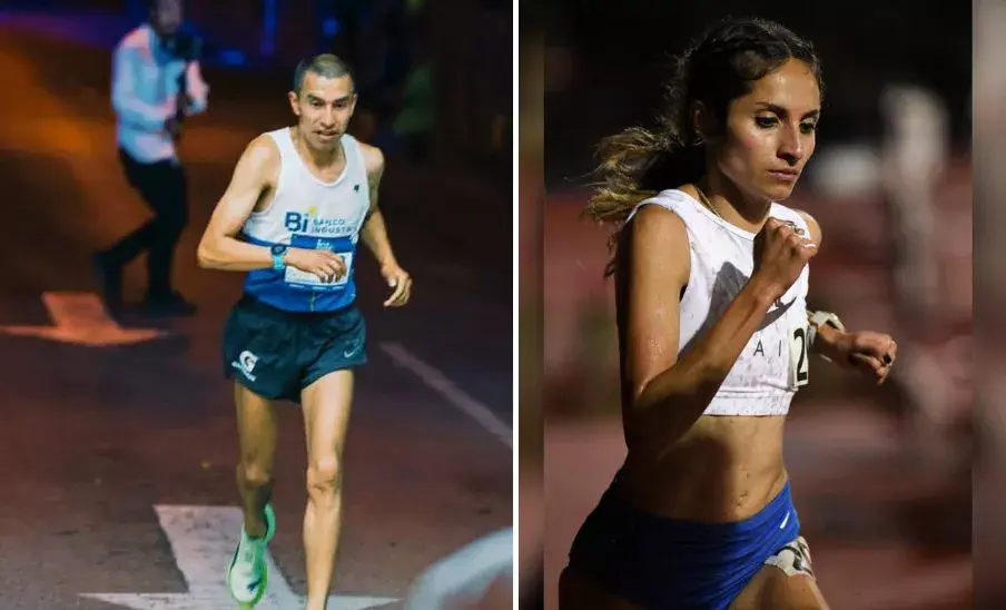 Alberto González y Viviana Aroche conquistaron la 10K Nocturna 2026 Ciudad de Guatemala