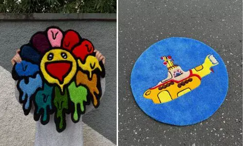 Alfombras con técnica tufting en Guatemala Brutal Workshop