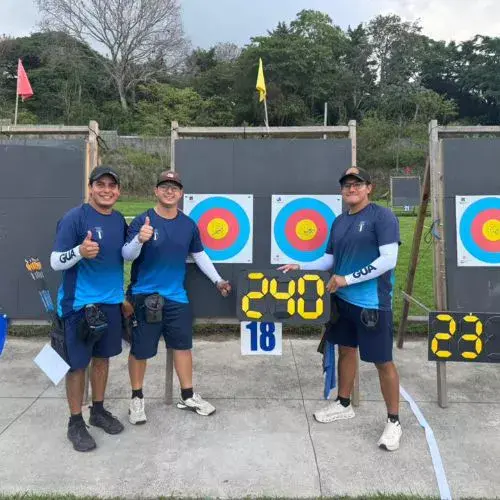 Atletas de tiro con arco de Guatemala imponen récord de América en el GP of the Americas