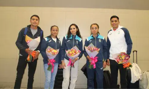 Atletas guatemaltecos en el Bryan Clay Invitational 2026 en Los Ángeles