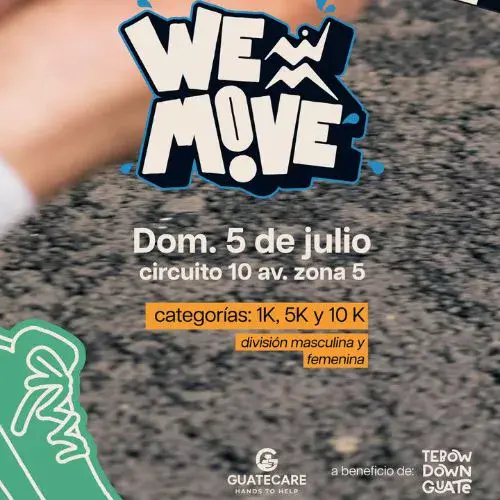 Carrera We Move de GuateCare 2026