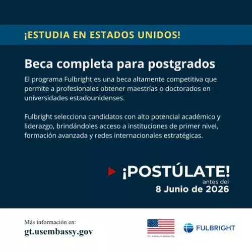 Convocatoria a la Beca Fulbright 2027