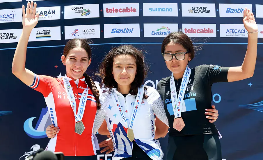 Guatemala ganó 8 medallas en el Centroamericano de Ciclismo de Ruta 2026