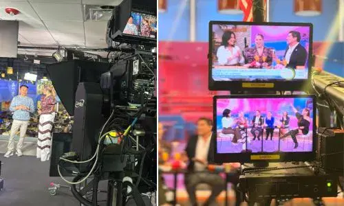 Guatemalteca Allisson Valdez participó como presentadora en Despierta América en Univisión