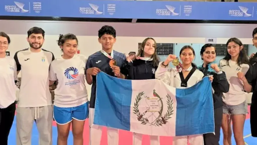 Guatemaltecos ganaron 3 medallas en el Open Taekwondo, en República Dominicana