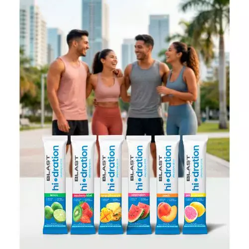 Hi·dration mezcla premium de electrolitos Blast Nutrition