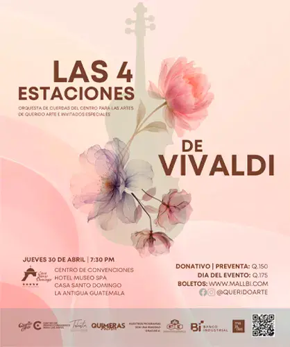 Las Cuatro Estaciones de Vivaldi en Guatemala