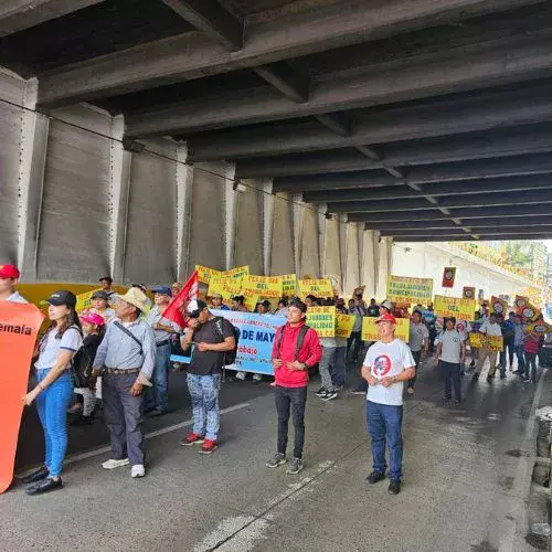 Marcha del Día del Trabajo en Guatemala 2026 rutas alternas y recorrido