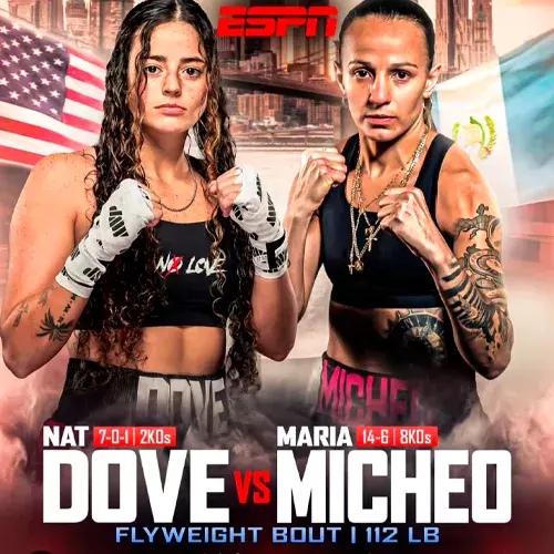 María Micheo vs Nat Dove