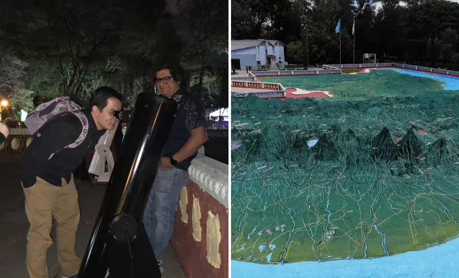 Noche Astronómica en el Mapa en Relieve 2026