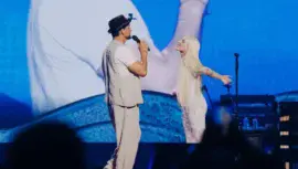 Ricardo Arjona y Elena Rose compartieron escenario en Miami