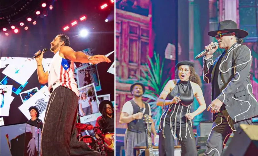 Ricardo Arjona y Elvis Crespo sorprenden en Puerto Rico
