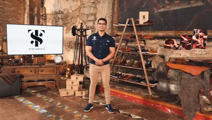 Top Shoes Guatemala zapatos de cuero hechos a mano con sello chapín