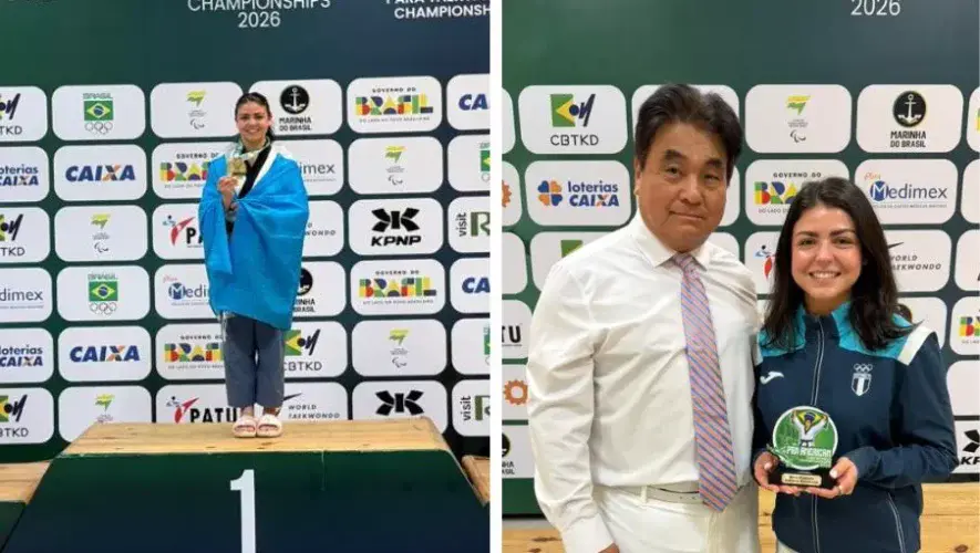 Alejandra Higueros ganó dos medallas en Brasil y fue reconocida como Mejor Atleta del Campeonato Panamericano