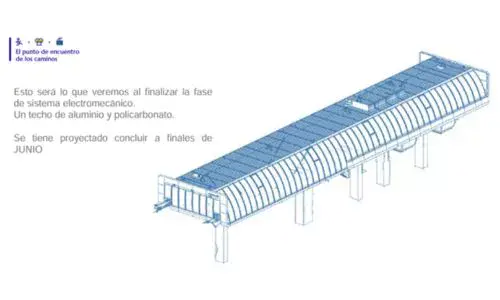 Construcción del AeroMetro Guatemala: Inician con instalación del sistema que moverá las cabinas