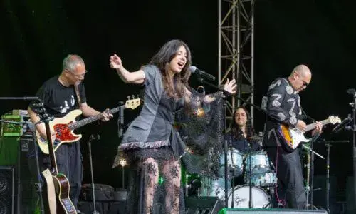 Cantante guatemalteca Fabiola Roudha destacó en la televisión de Corea del Sur