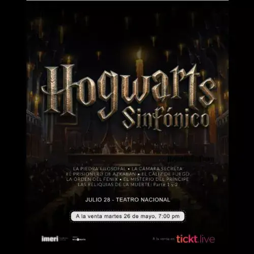 Concierto Hogwarts Sinfónico