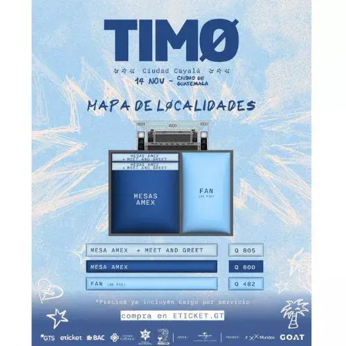Concierto de TIMØ en Guatemala