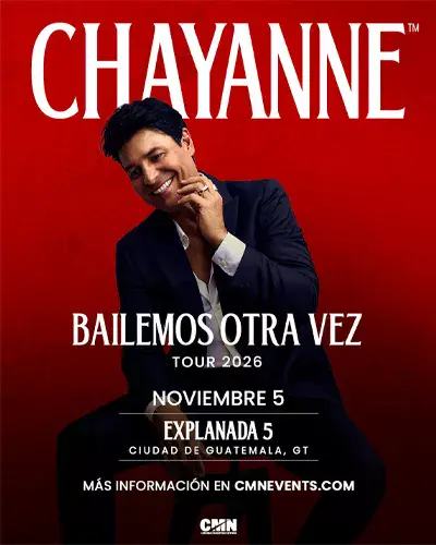 Detalles del concierto de Chayanne en Guatemala 2026
