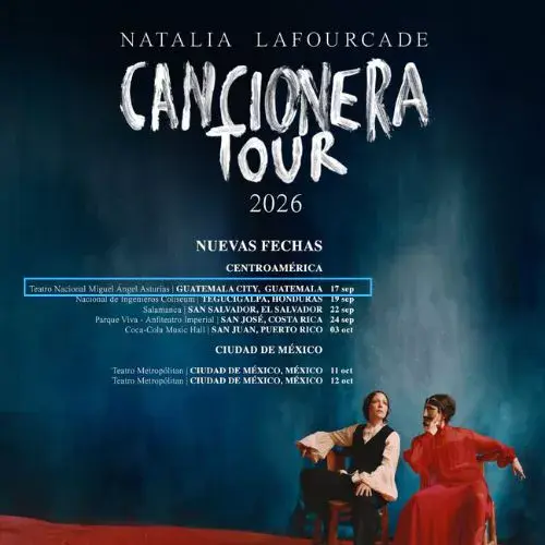 Fecha del Concierto de Natalia Lafourcade en Guatemala 2026
