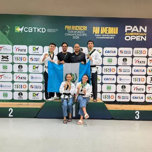 Guatemala ganó 5 medallas Campeonato Panamericano G4 2026
