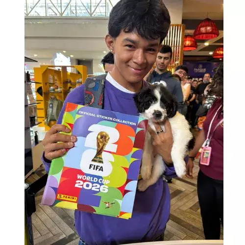 Intercambio de estampas del álbum Panini del Mundial 2026 Guatemala