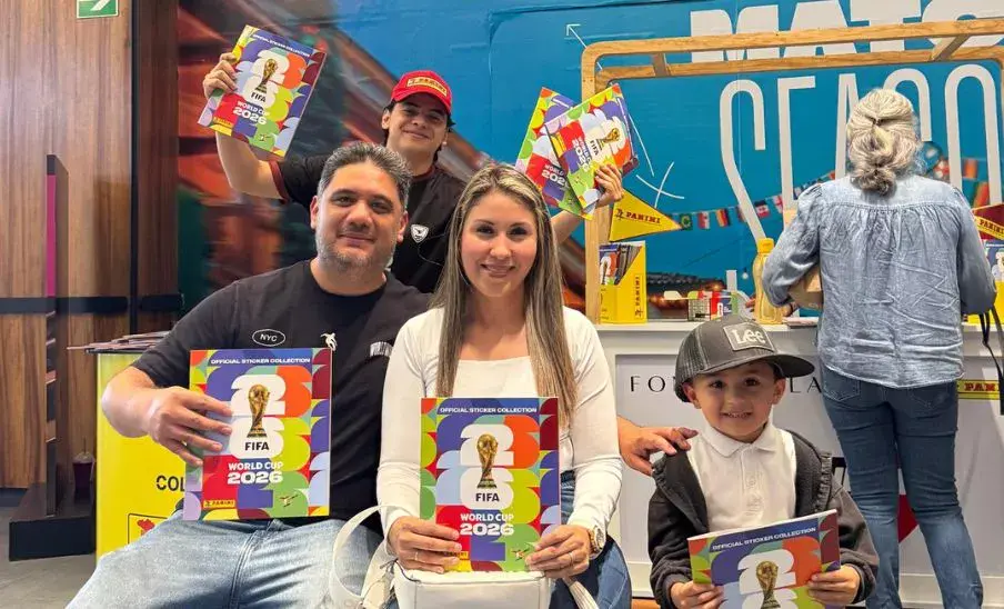 Intercambio de estampas del álbum Panini del Mundial 2026 en Guatemala