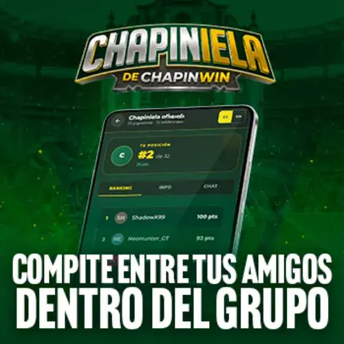 La Chapiniela plataforma digital de quinielas mundialistas Guatemala