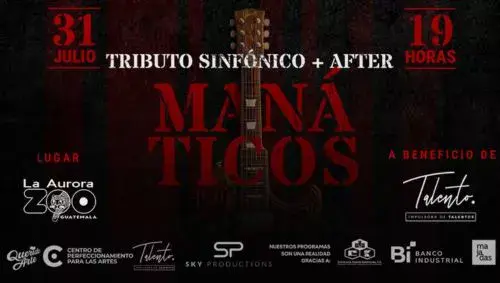 Manáticos tributo sinfónico a Maná
