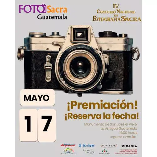 Premiación del Concurso Nacional de Fotografía Sacra 2026 Antigua Guatemala