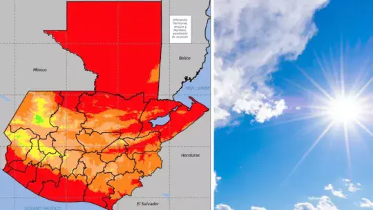 Pronóstico del clima en Guatemala del 11 al 15 de mayo 2026