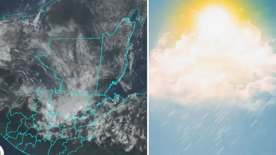 Pronóstico del clima en Guatemala del 4 al 8 de mayo de 2026