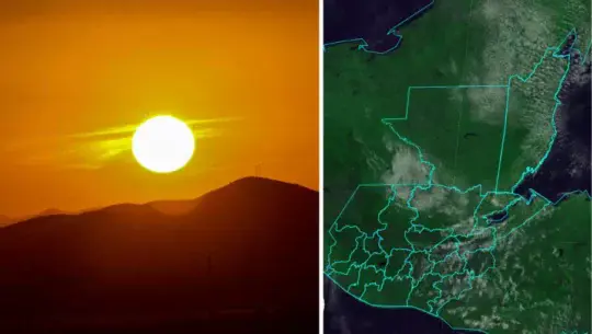 Pronóstico del clima en Guatemala el 9 y 10 de mayo 2026, fin de semana