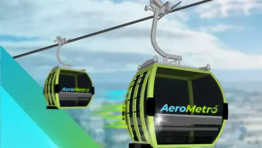 Reducción de carriles por construcción del AeroMetro Guatemala