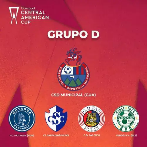 Rivales de Municipal en la Copa Centroamericana 2026