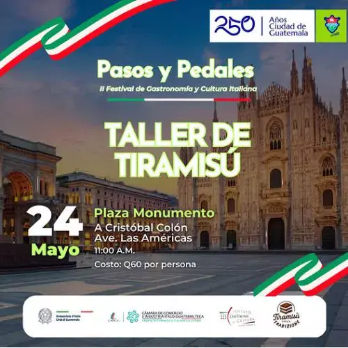Segundo Festival de Gastronomía y Cultura Italiana Guatemala 2026