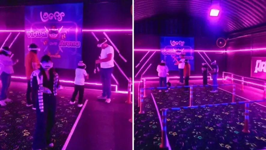 arena de realidad virtual en Guatemala