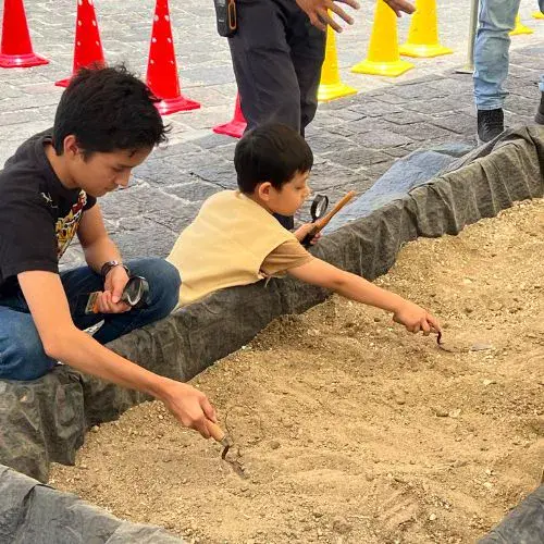 taller arqueólogo por un día en el Munae