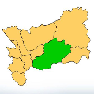 Mapa Zacapa