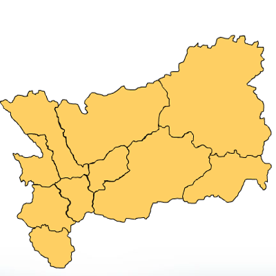 Mapa Zacapa
