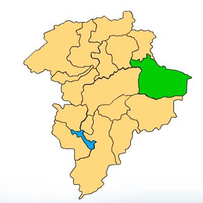 Mapa Palencia Guatemala