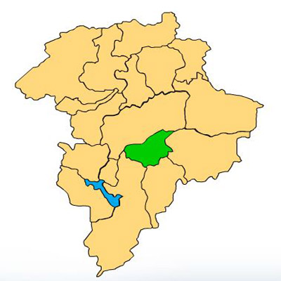 Mapa Santa Catarina Pinula 