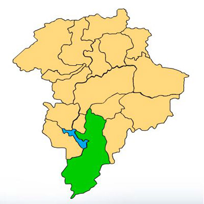 Guatemala Mapa Villa Canales