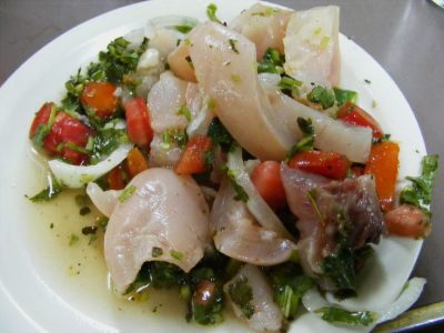 Ingredientes para hacer patitas a la vinagreta