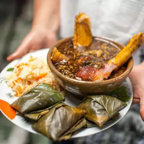 Receta de Kak'ik guatemalteco